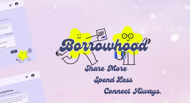 a screenshot of the Borrowhood project